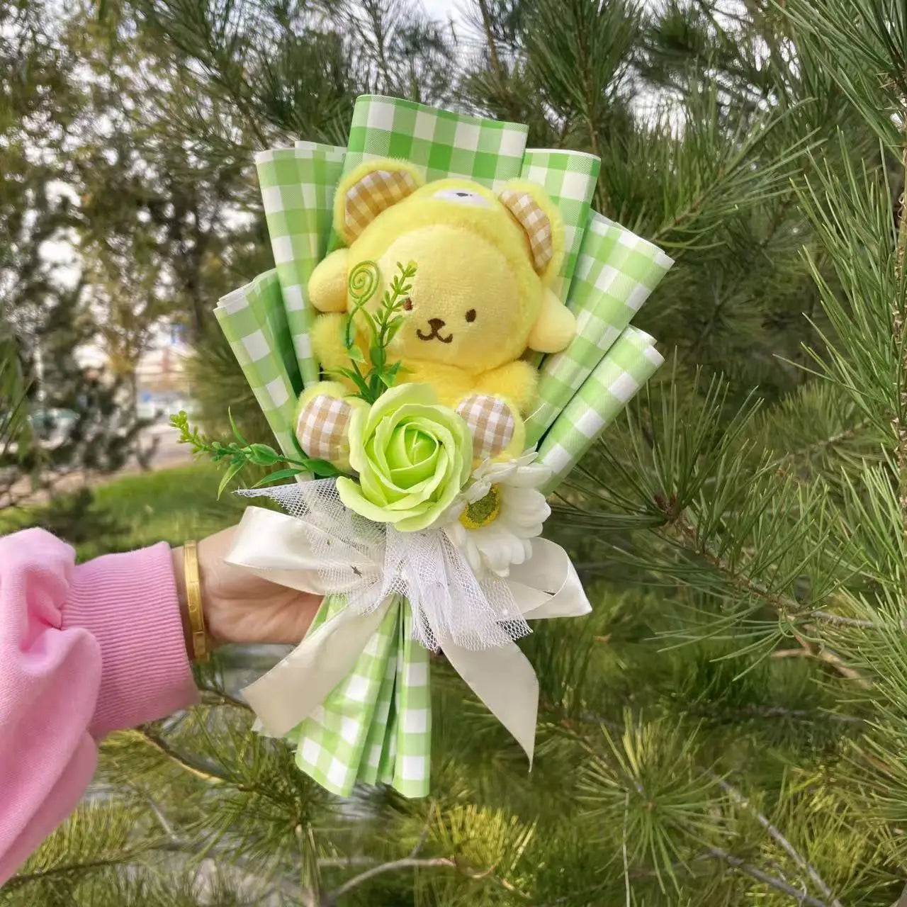 Cartoon Plush Flower Bouquet Gift
