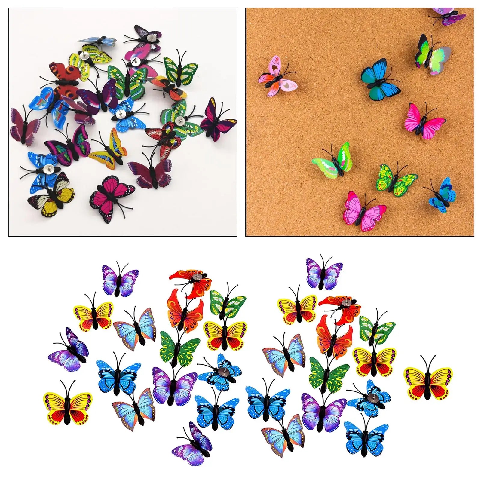 30pcs Travel Marker Push Pins