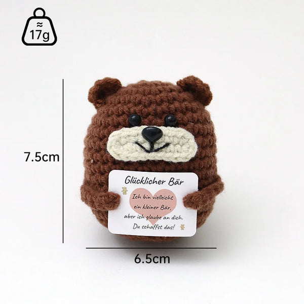 Desktop Crochet Doll