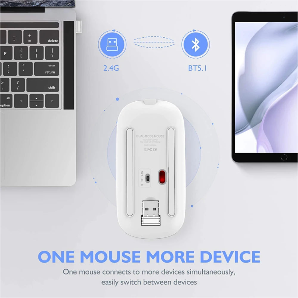 2.4G Bluetooth USB Wireless Mouse