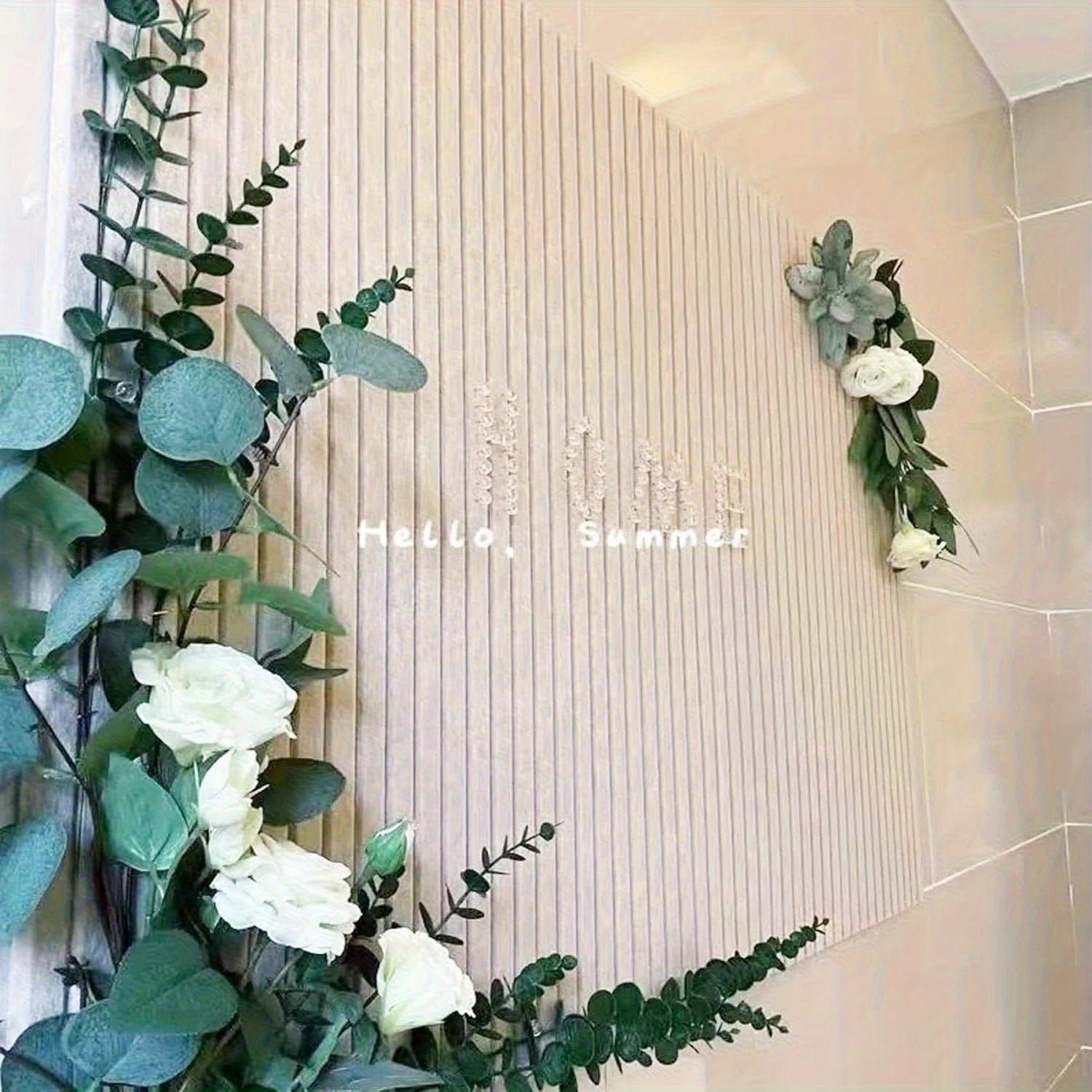 Large Bohemian Felt Wall Tiles