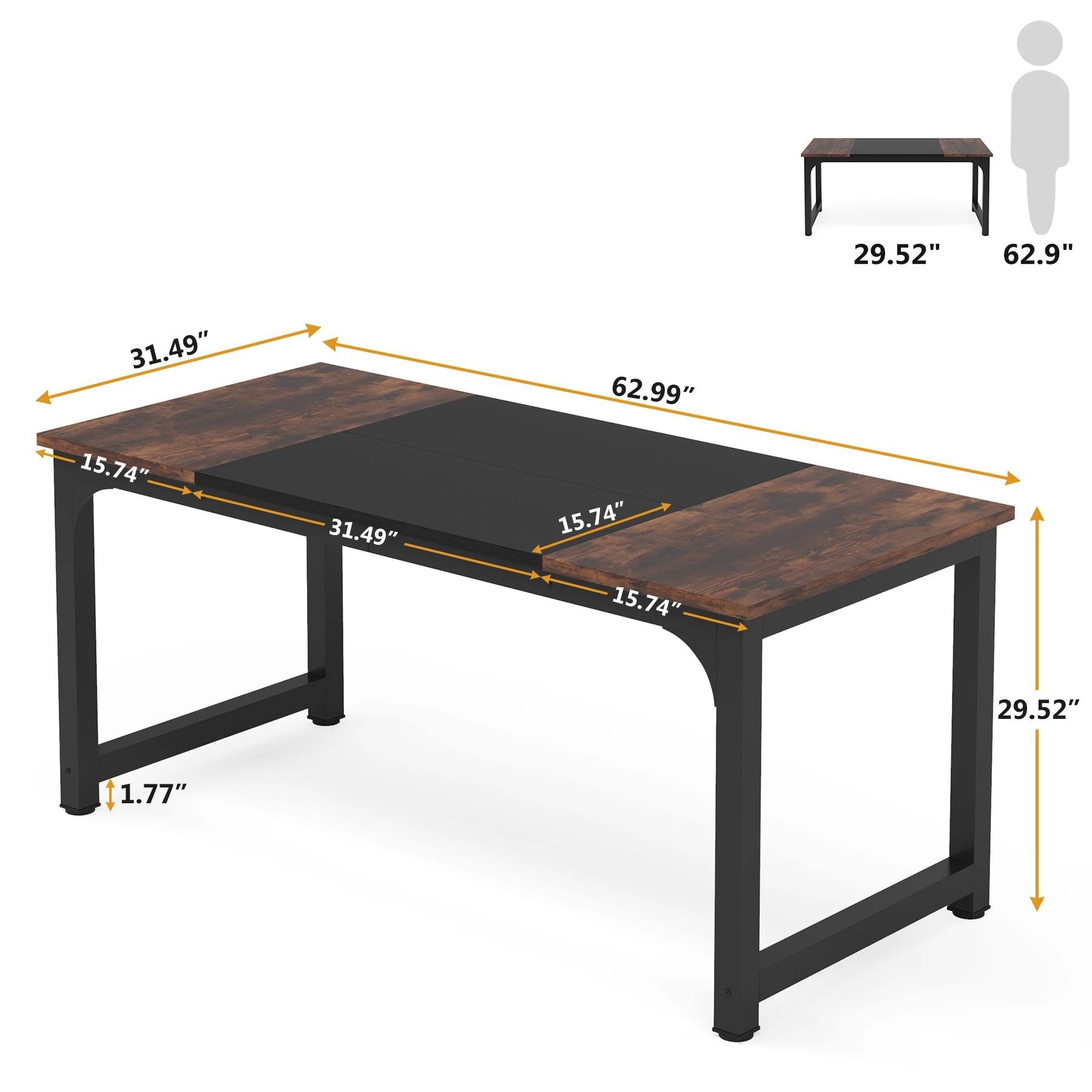 Tribesigns Large Office Desk