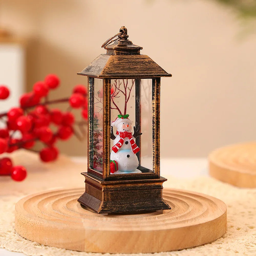 Christmas LED Lantern Night Lamp