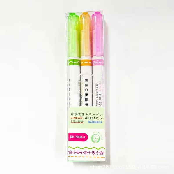 Zoecor Kawaii Highlighter Pen Set