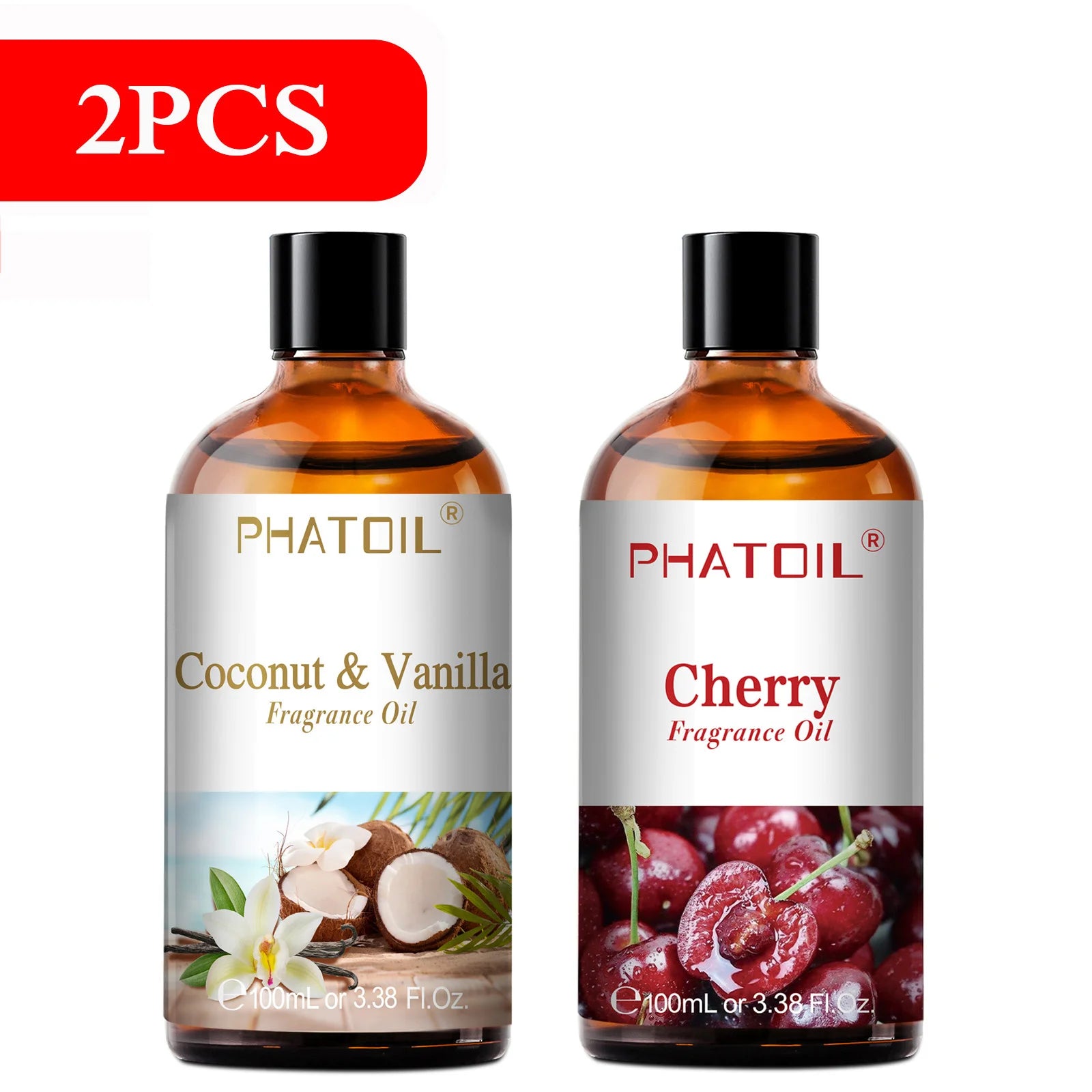 PHATOIL 100ml Fragrance Oils for Aromatherapy & Diffuser