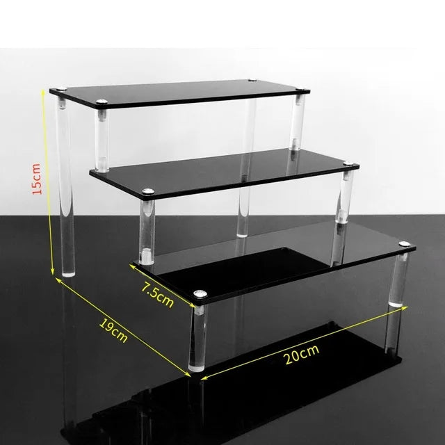 1–5 Tier Clear Acrylic Display Stand
