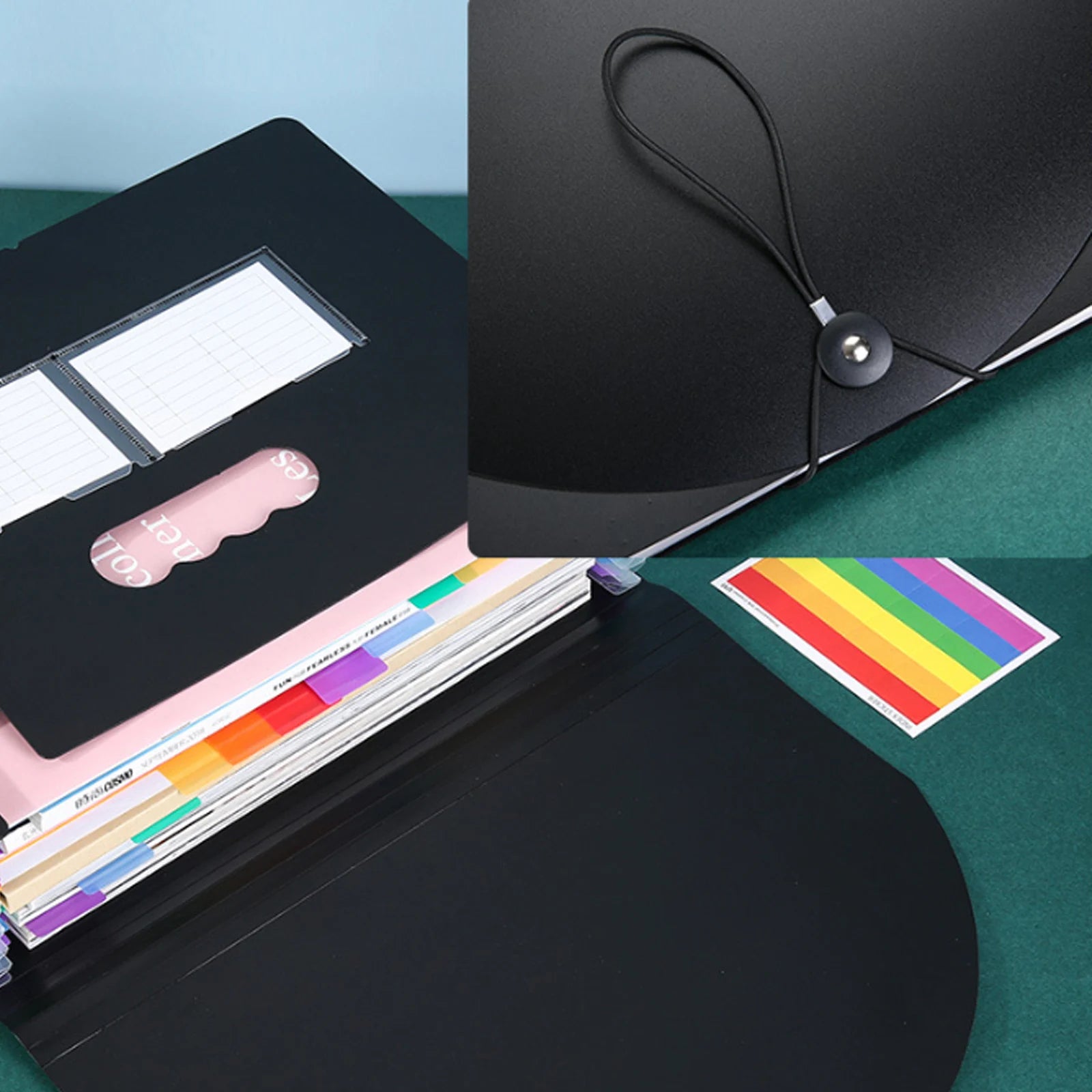 A4 Paper Organizer – 13/25-Pocket Expanding File Folder