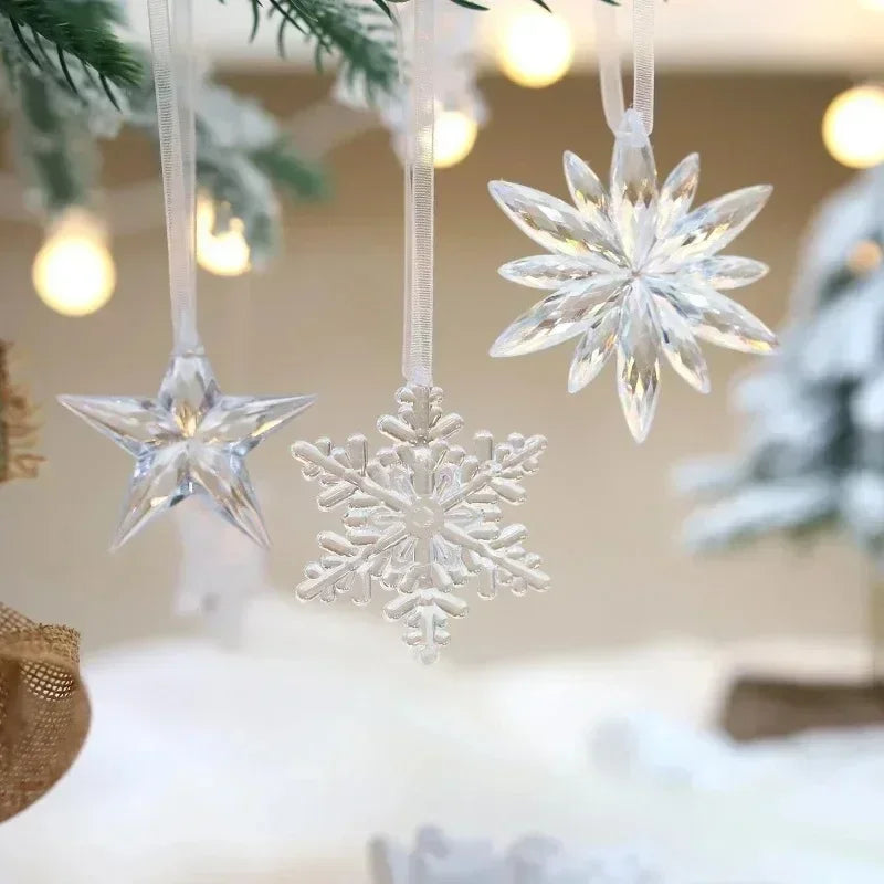 Christmas Snowflake Pendants