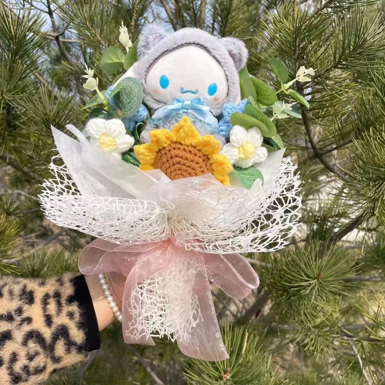 Cartoon Plush Flower Bouquet Gift