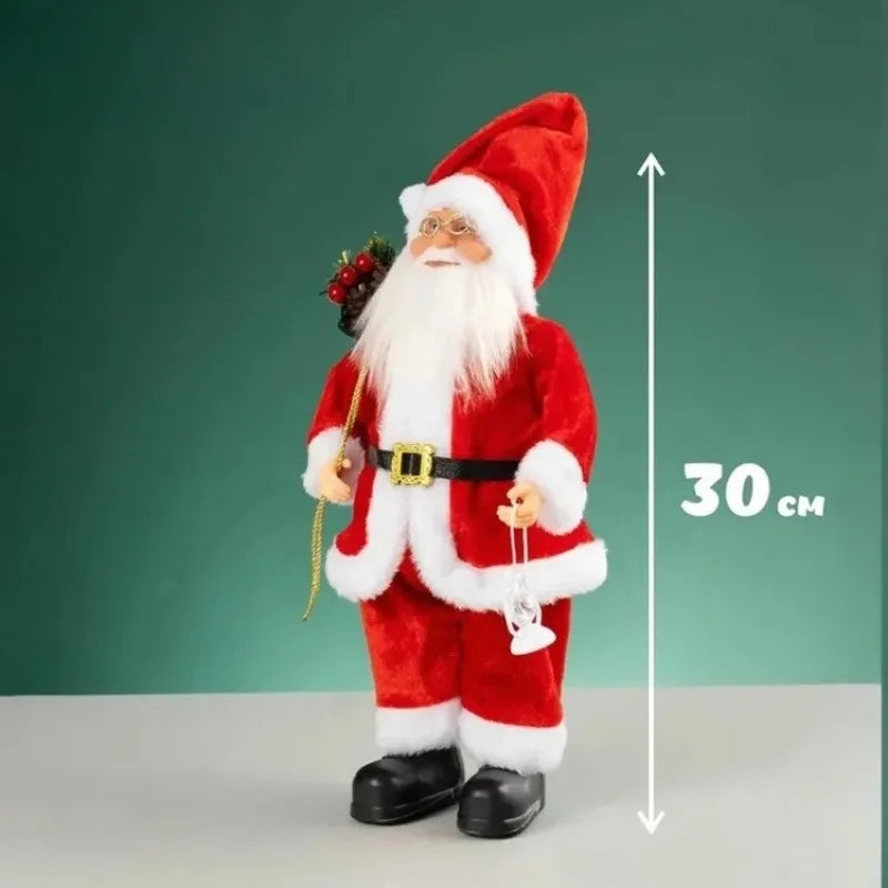 12in Standing Santa Claus Doll