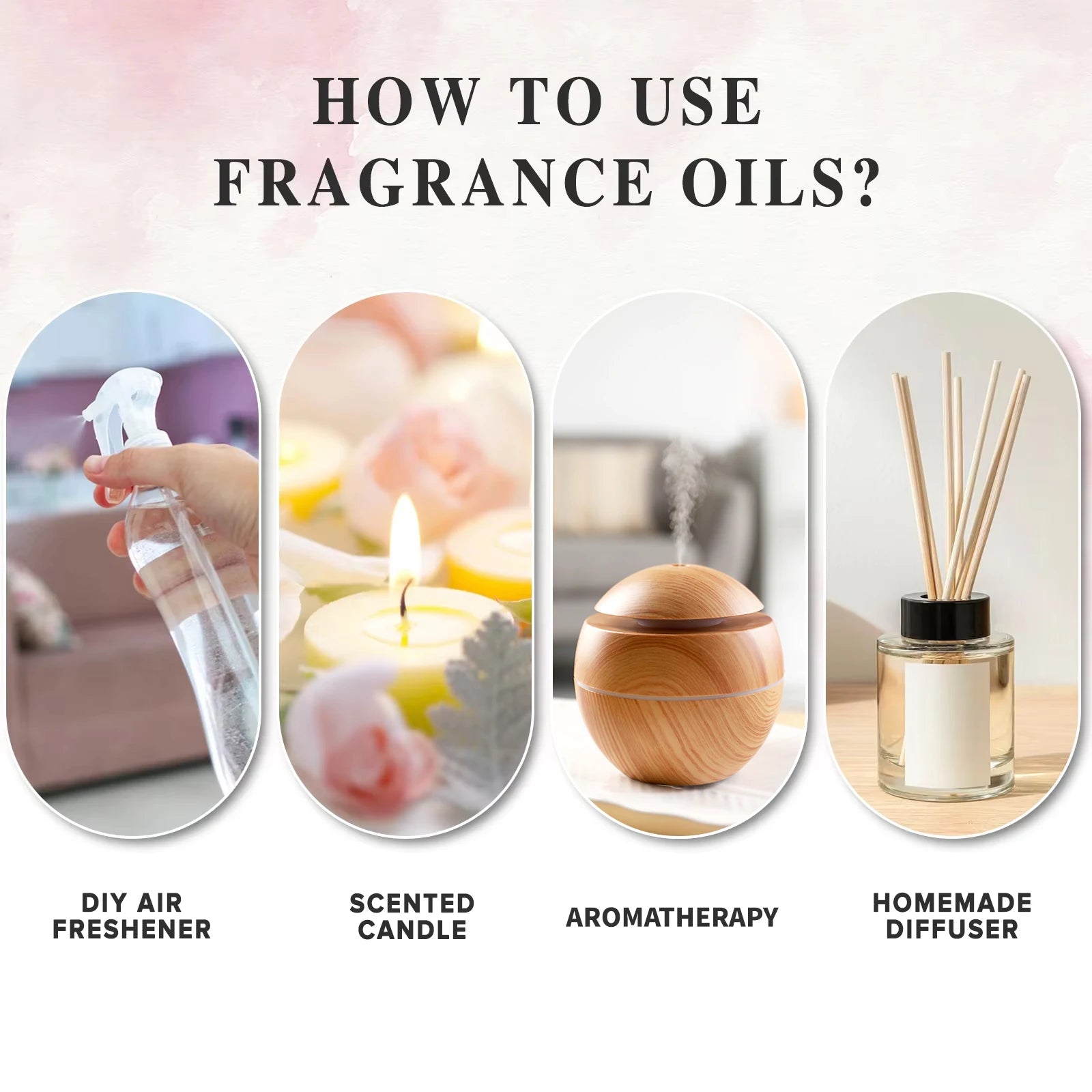 PHATOIL 100ml Fragrance Oils for Aromatherapy & Diffuser