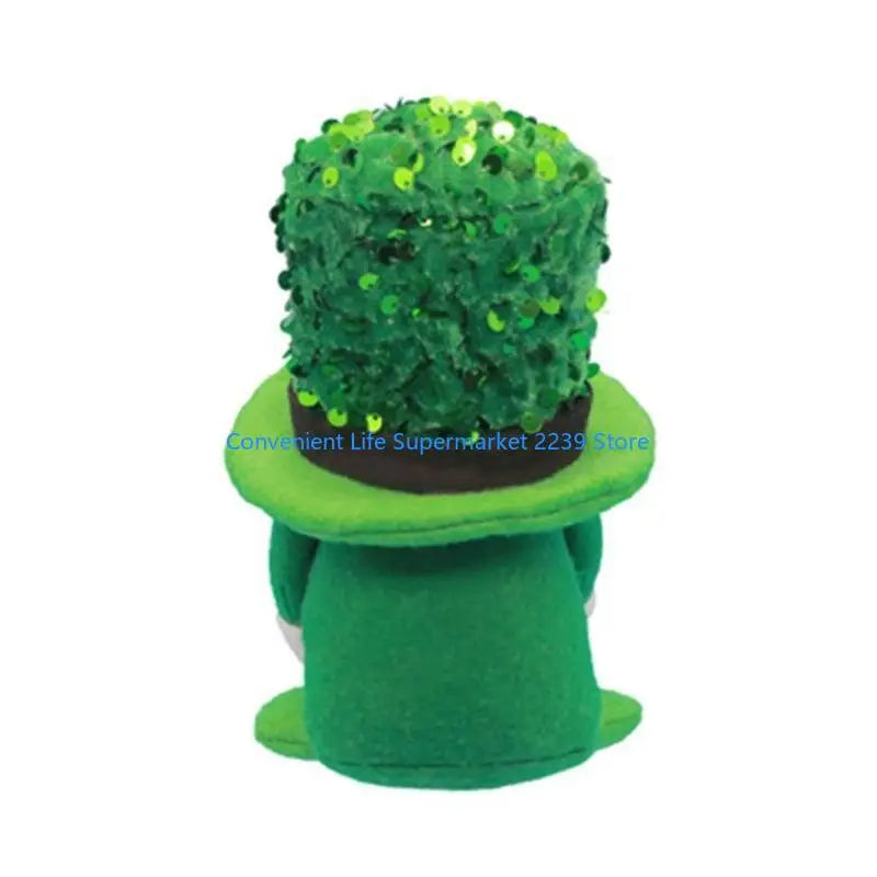 St. Patrick's Day Gnome Plush Decor