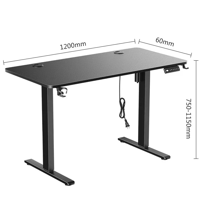 EleElectric Height Adjustable Sit-Stand Deskctric Height Adjustable Desk – Sit-Stand Computer Table for Home Office