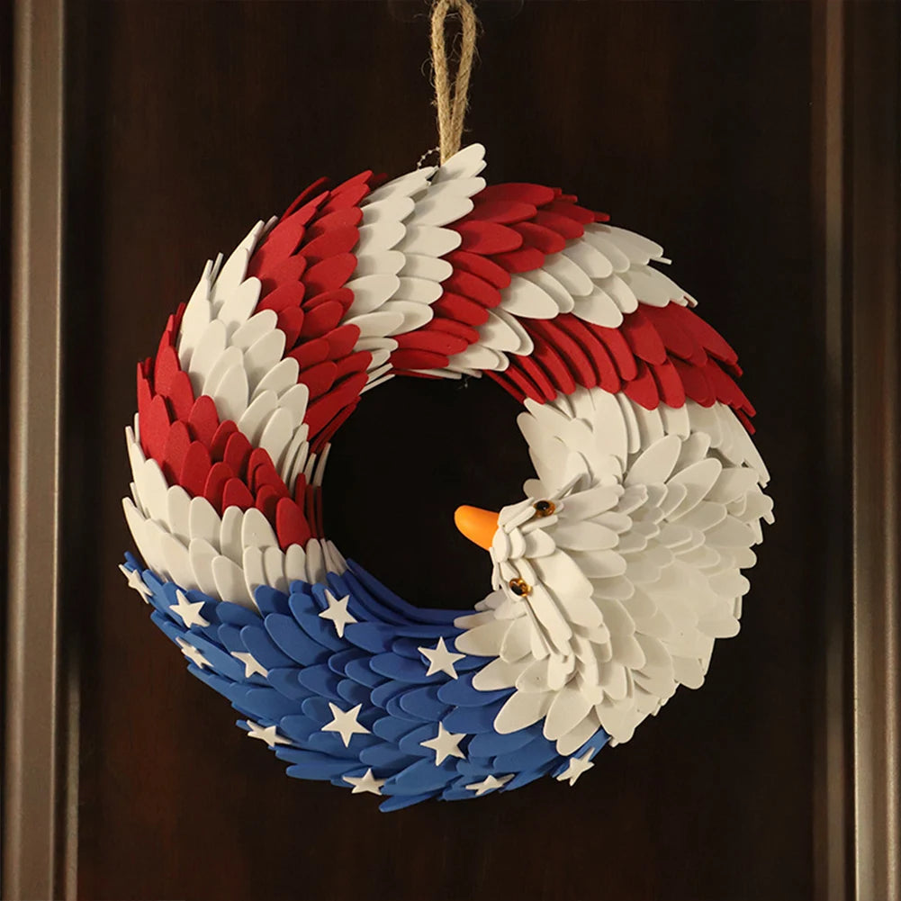 American Flag Eagle Wreath