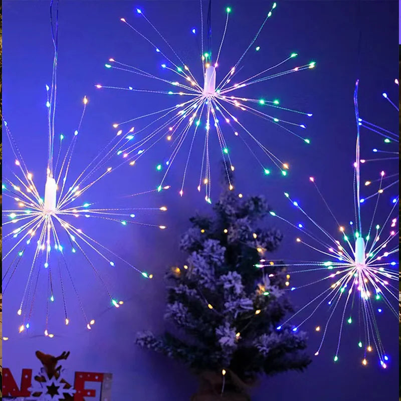 Solar Firework LED Fairy Lights
