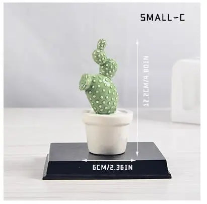 Ceramic Cactus Multi-Potted Decor