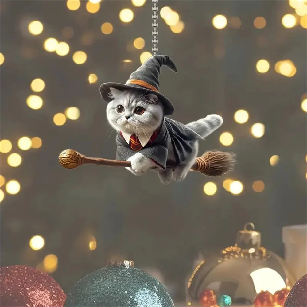 Acrylic Dog & Cat Ornament