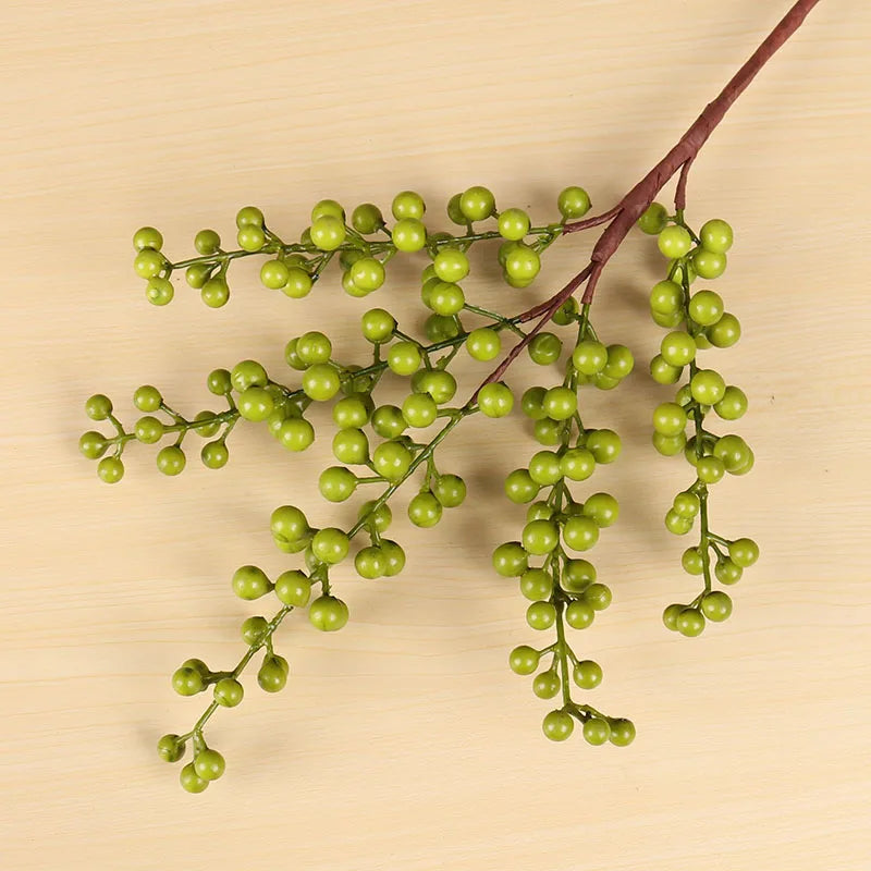 Artificial Red Berry Branch