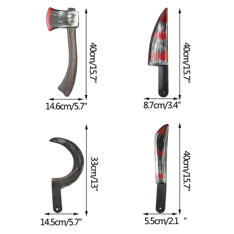 Halloween Bloody Toy Weapons
