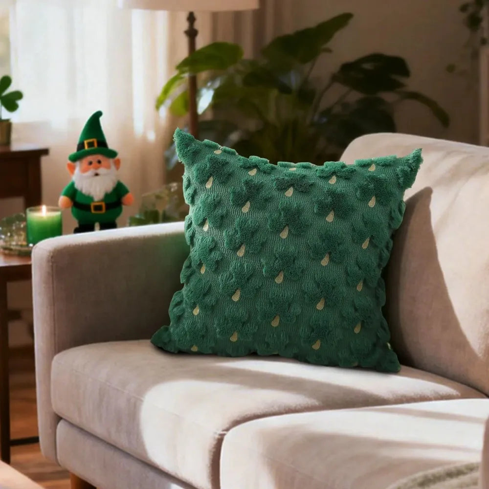St. Patrick's Day Shamrock Pillow Cover