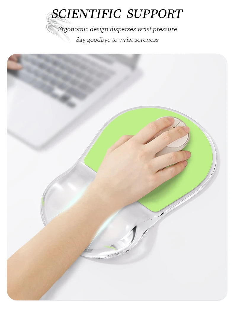 Gel Mouse Pad with Wrist Support
