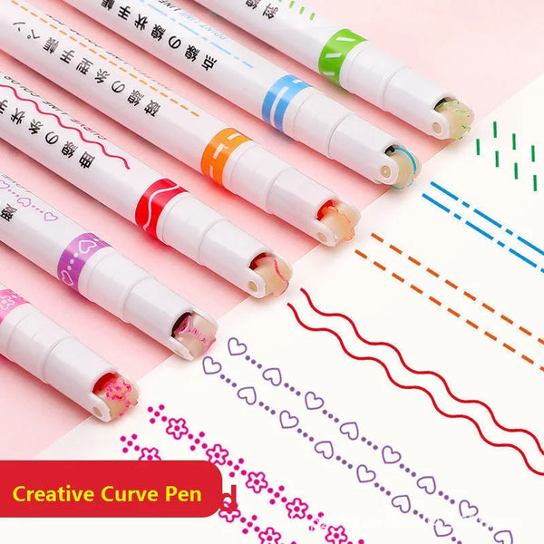 Zoecor Kawaii Highlighter Pen Set