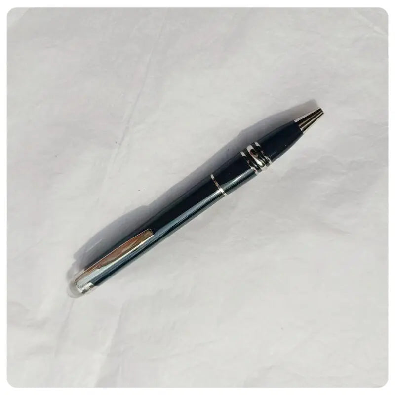 Luxury Black Resin Rollerball Pen