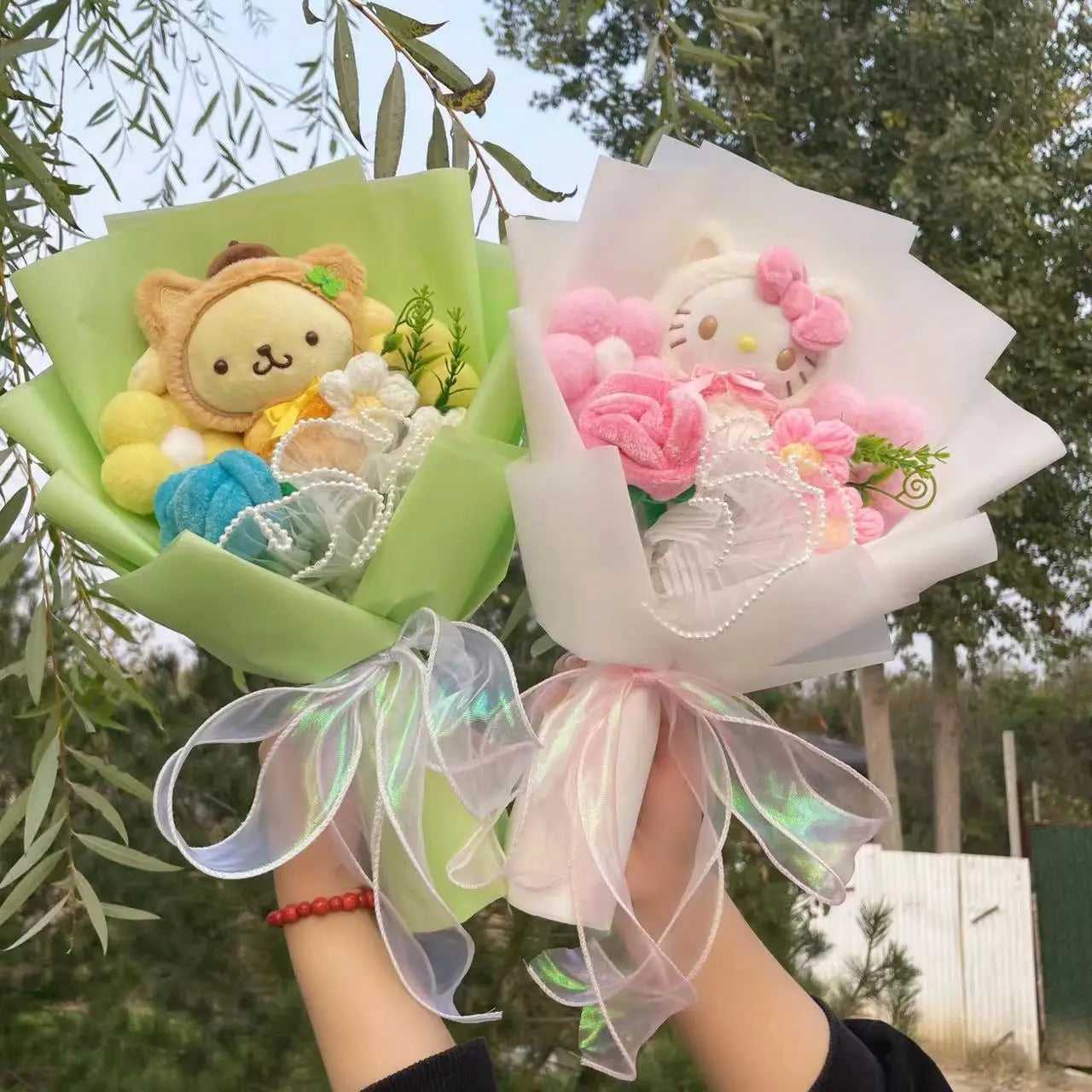 Cartoon Plush Flower Bouquet Gift