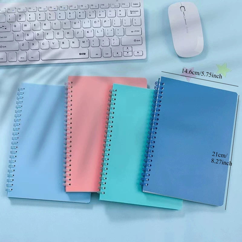 A5 Spiral 160 Pages Thick Lined Paper