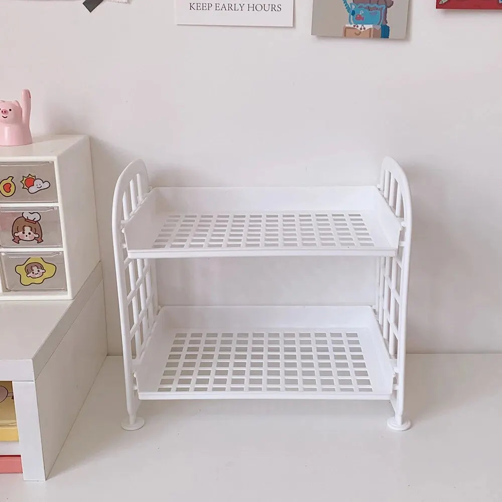 Horizontal Desktop Storage Shelf