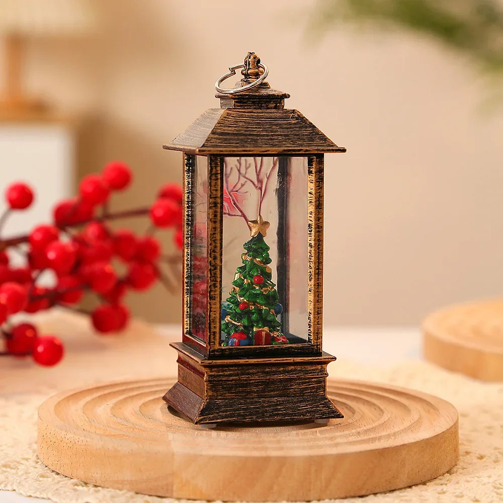 Christmas LED Lantern Night Lamp