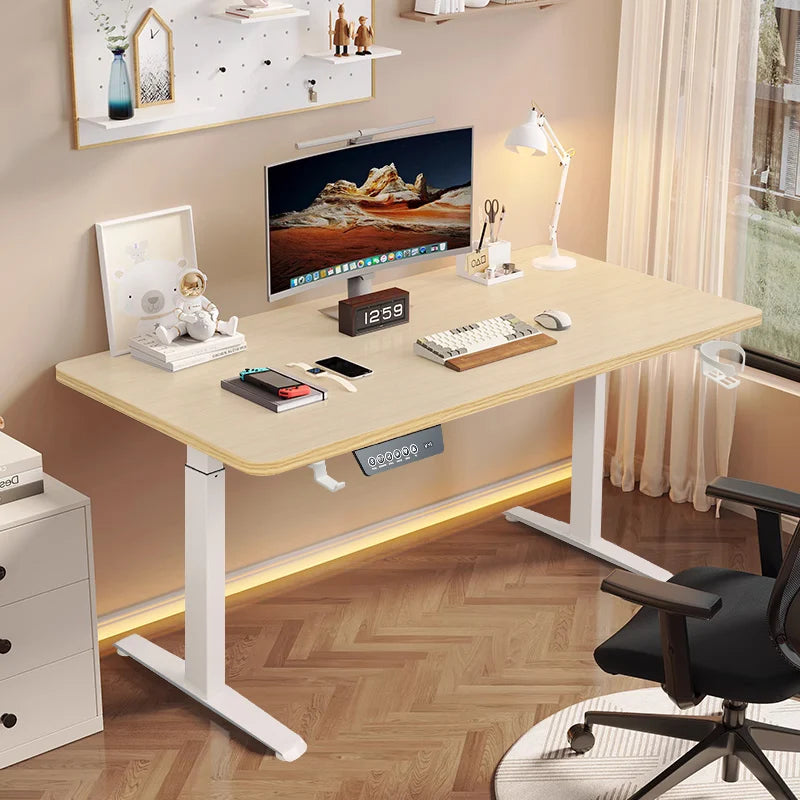 EleElectric Height Adjustable Sit-Stand Deskctric Height Adjustable Desk – Sit-Stand Computer Table for Home Office