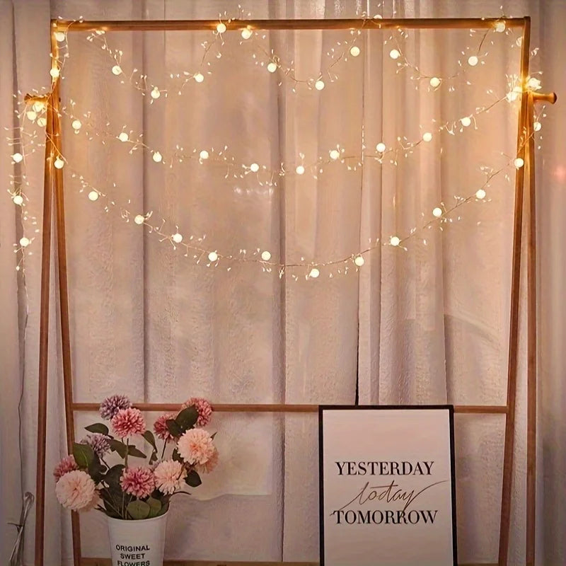 400 LED Ice Crack Ball String Lights