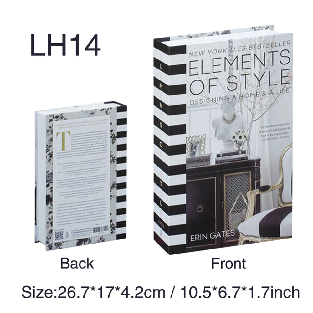 Modern Decorative Fake Book Set