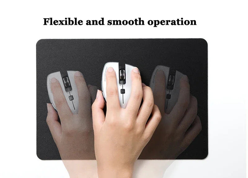 Black Gaming Mouse Pad – Anti-Slip Rubber Office & Esports Mat: