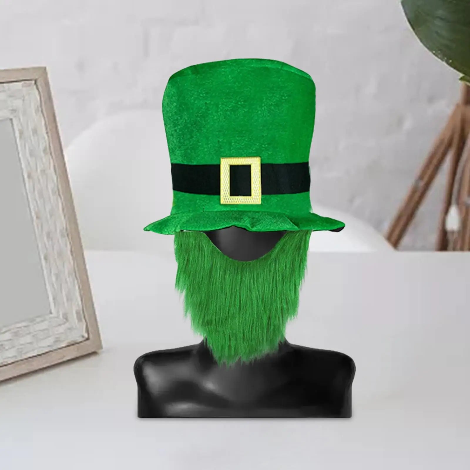 St. Patrick's Day Leprechaun Hat with Beard