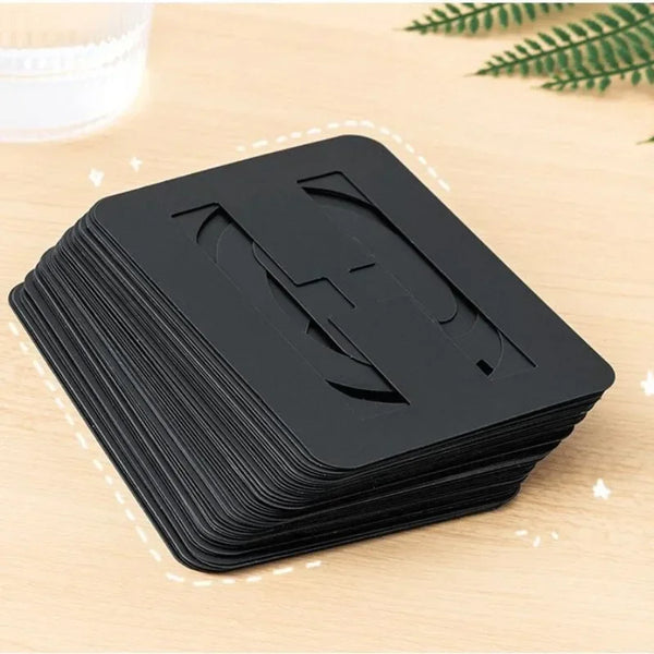 Alphabet & Number Stencil Set