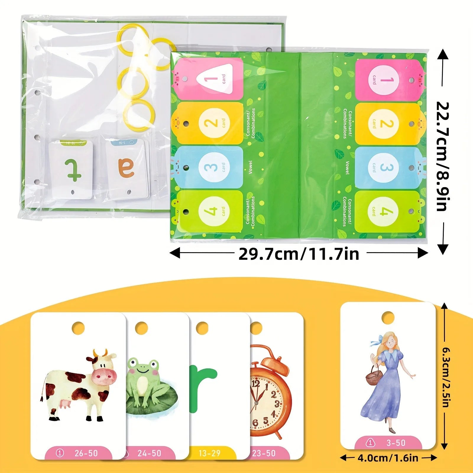 129-Piece Sight Words Flash Cards