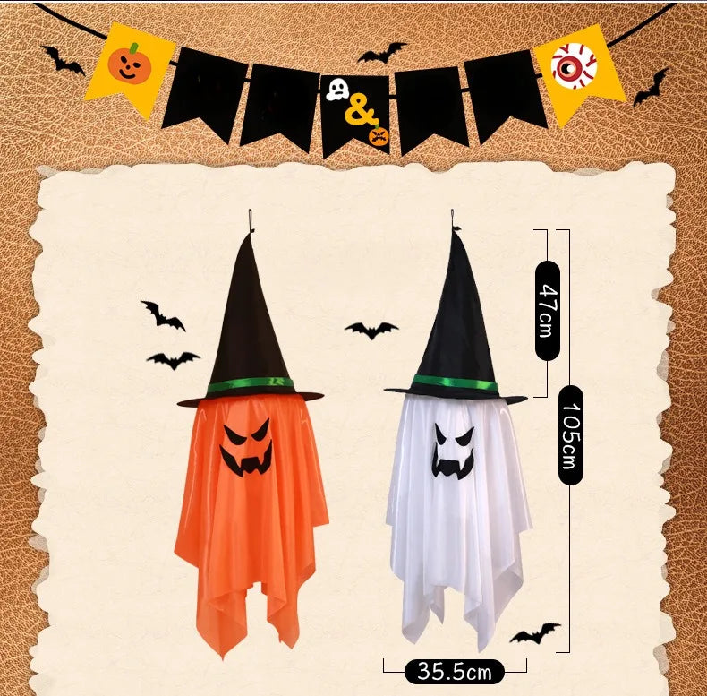 LED Flying Witch Hat Lights