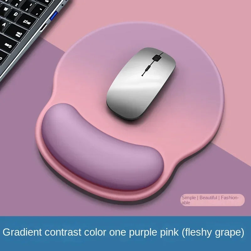 Silicone Mouse Pad with Wrist Support