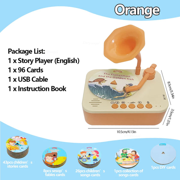 Kids Story & Music Player Gramophone Toy