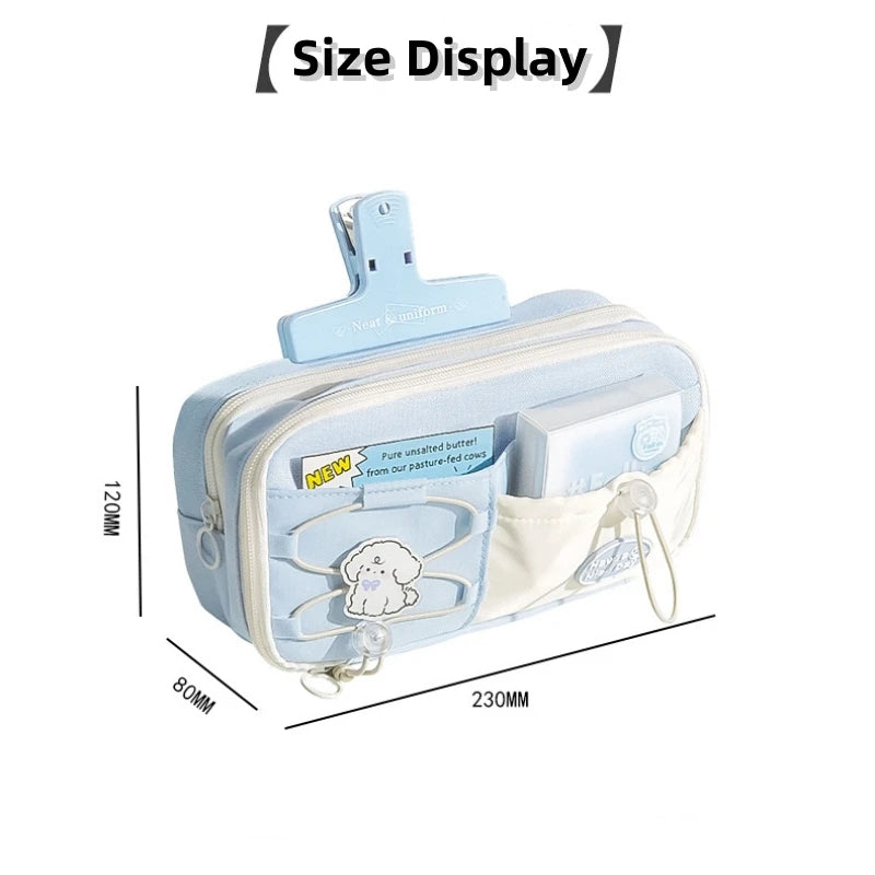 Large Capacity Pencil Case / Pen Bag