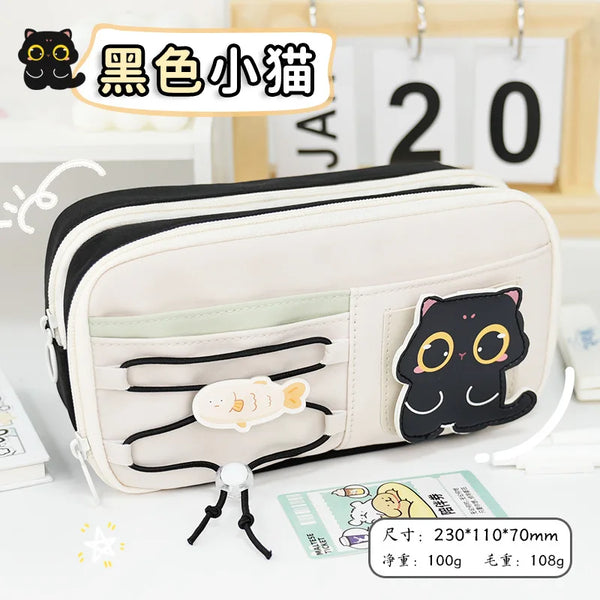 Large Capacity Pencil Case / Pen Bag