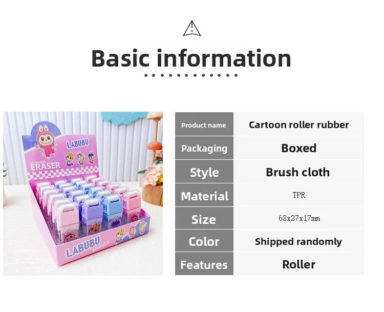 Dual-Purpose Clean Eraser for School