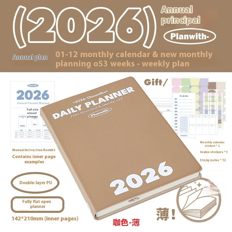 2026 Agenda Planner
