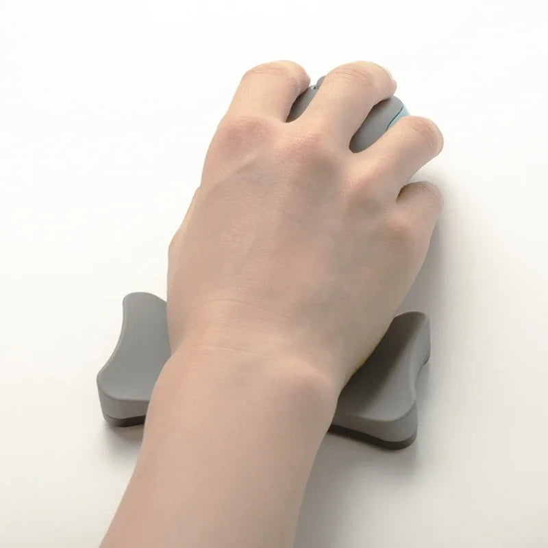 Wrist Rest Mouse Pad with Rollers Base