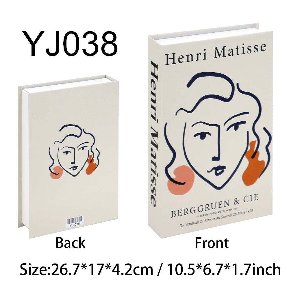 Modern Decorative Fake Book Set