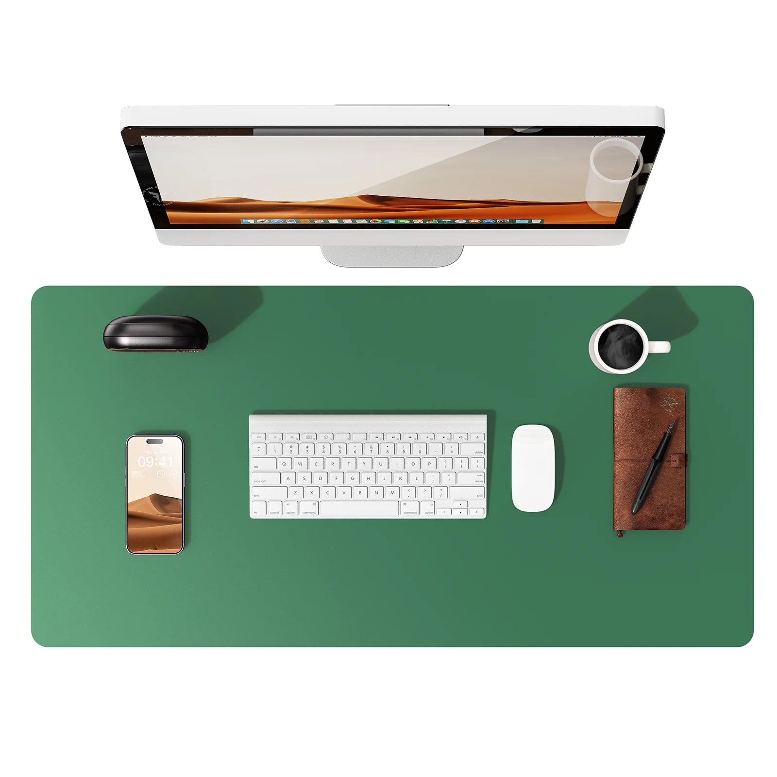 Large PU Leather Desk Pad Protector