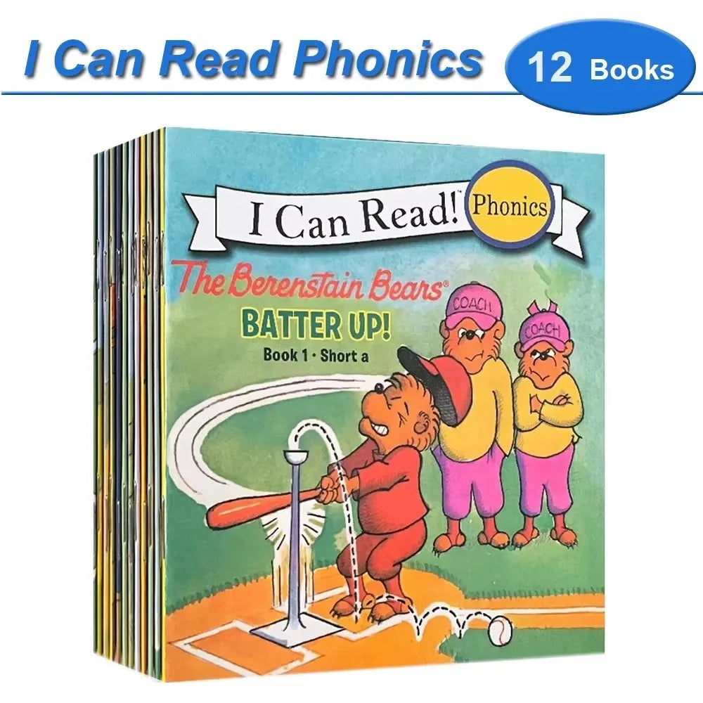 12-Book Phonics & Picture Story Set