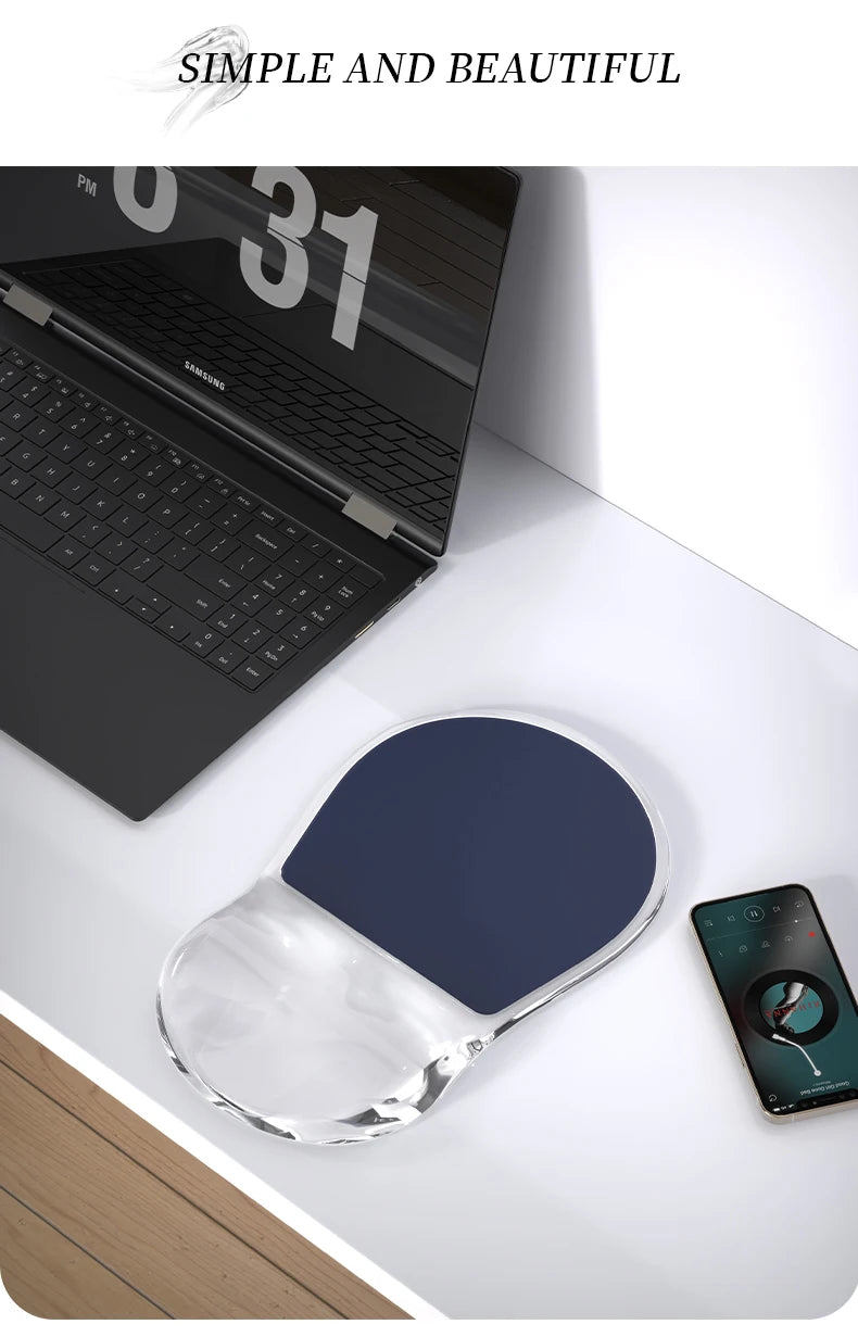 Gel Mouse Pad with Wrist Support